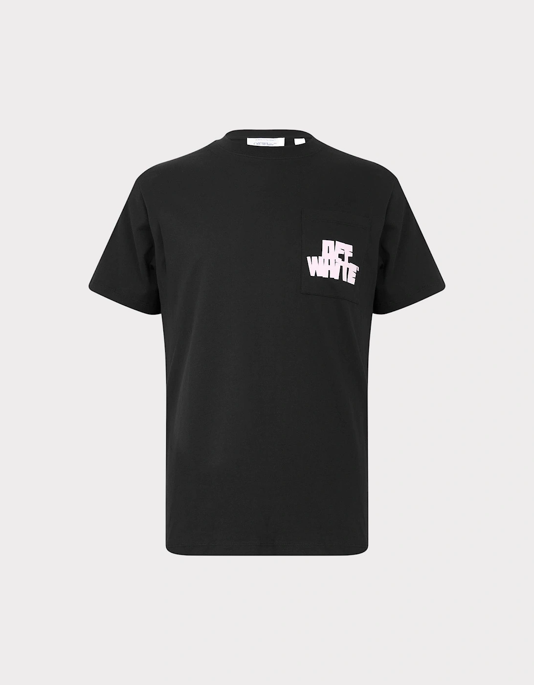 Hand Arrow Short Sleeve Slim Fit T Shirt Black