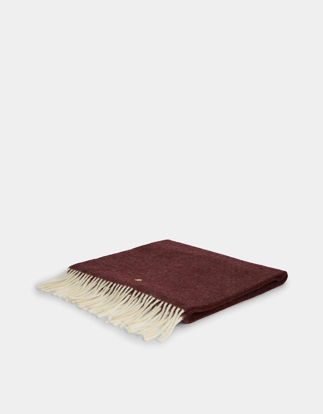 Tommy Hilfiger TH Elevated Chic Womens Woven Scarf - Deep Burgundy