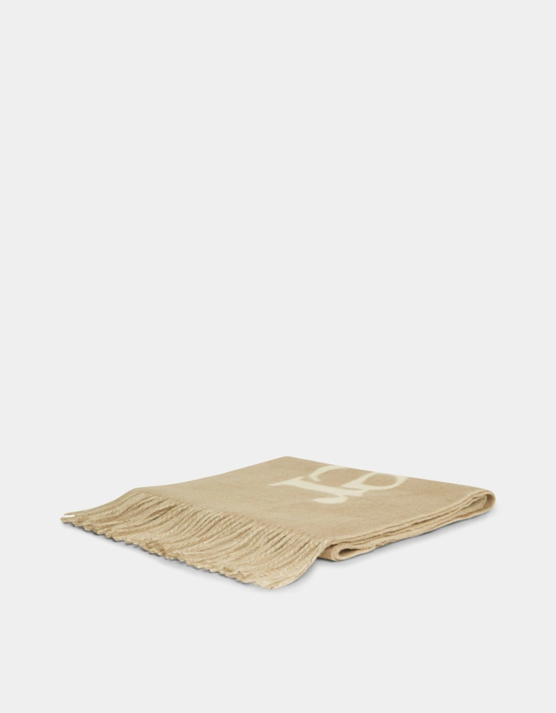 Tommy Hilfiger TH Script Womens Woven Scarf - Tundra Moss