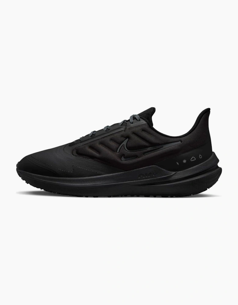 Nike Air Winflo 9 Shield Triple Black Trainers