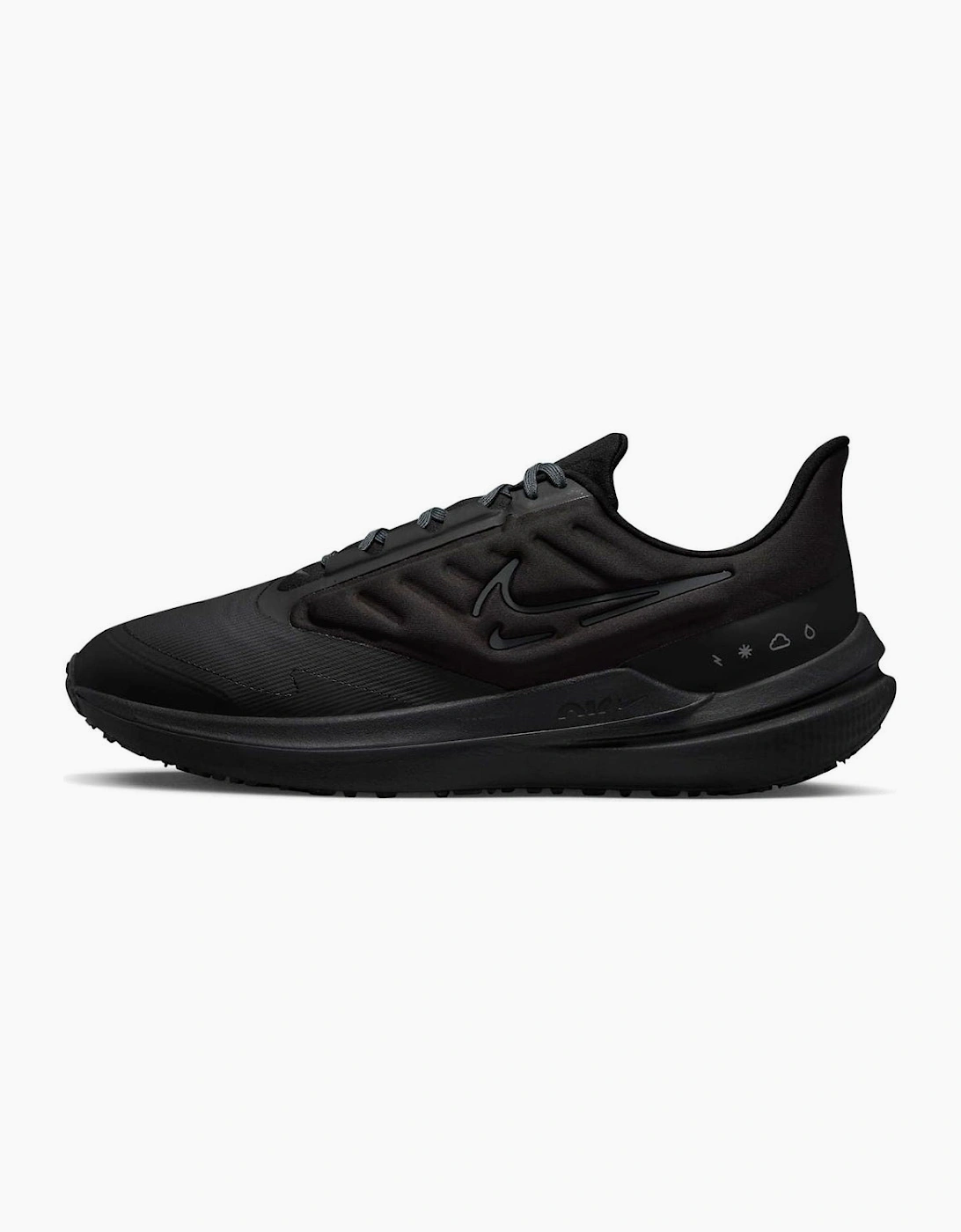 Nike Air Winflo 9 Shield Triple Black Trainers
