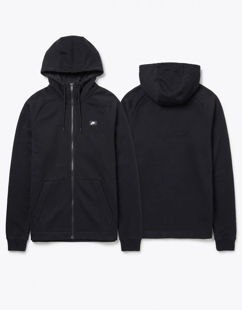 Nike Sportswear Modern Zip Up Hoodie In Black