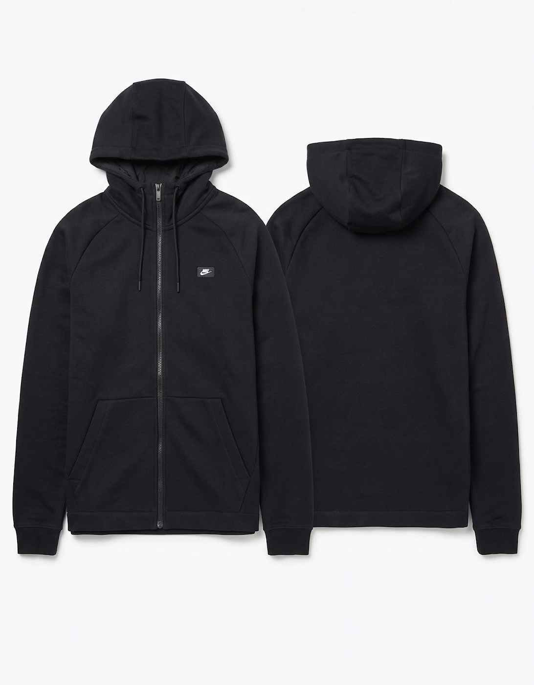 Nike Sportswear Modern Zip Up Hoodie In Black