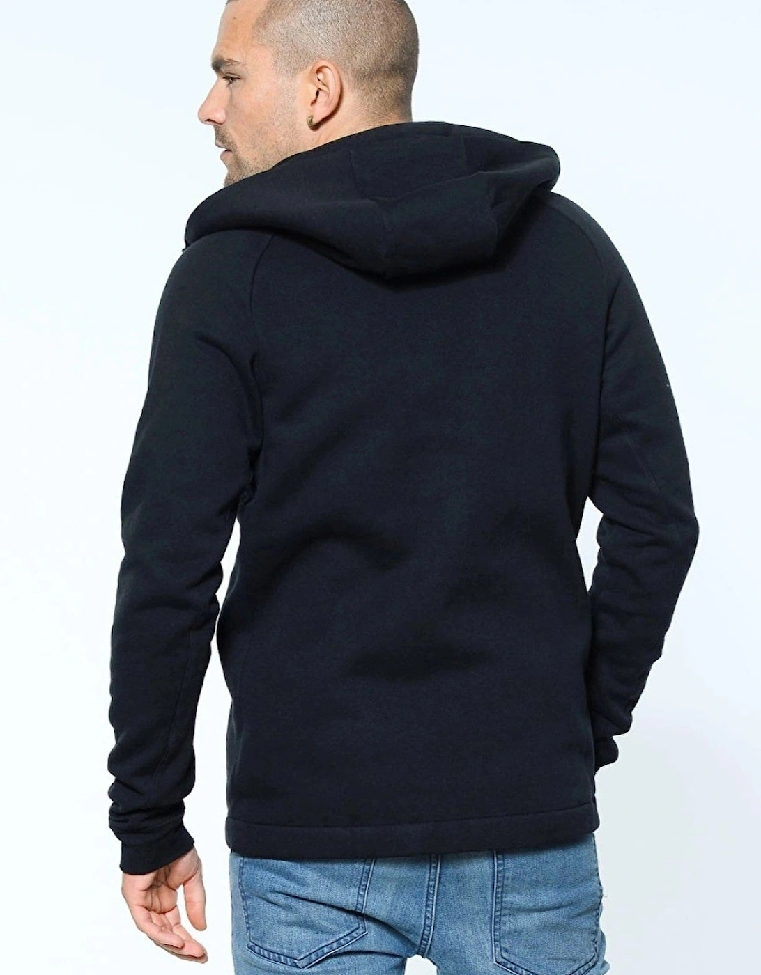 Nike Sportswear Modern Zip Up Hoodie In Black