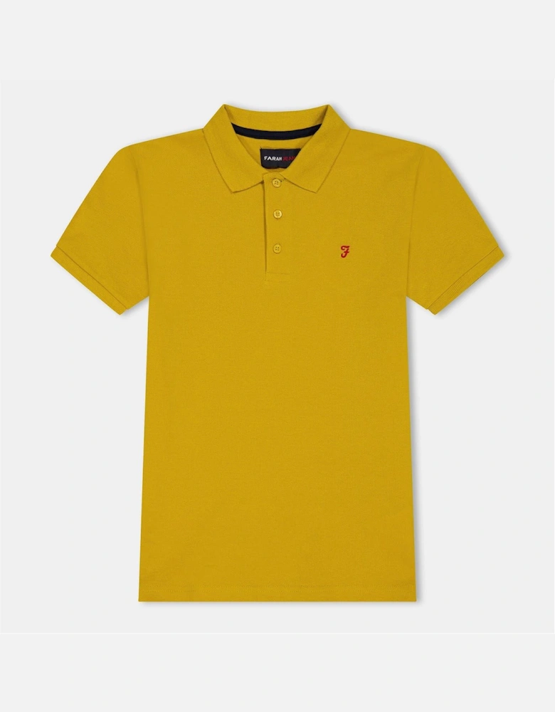 Bugsworth Embroidered Collared Short Sleeve T-Shirt