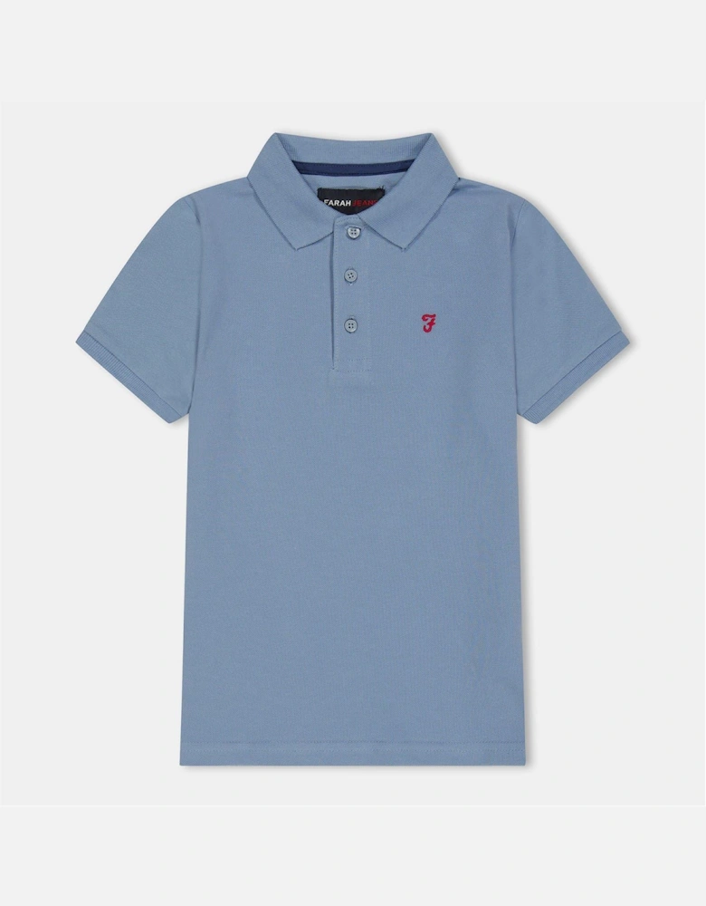 Bugsworth Embroidered Collared Short Sleeve Polo Shirt