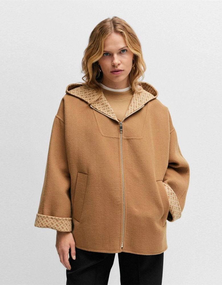 Capes Relaxed Fit Short Jacket