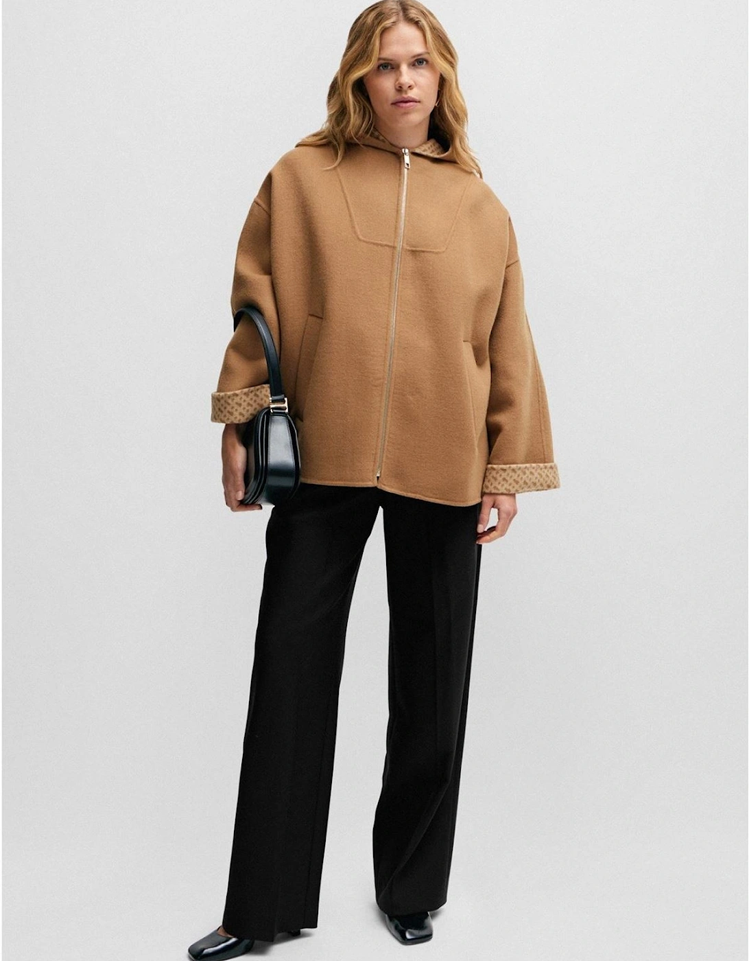 Capes Relaxed Fit Short Jacket