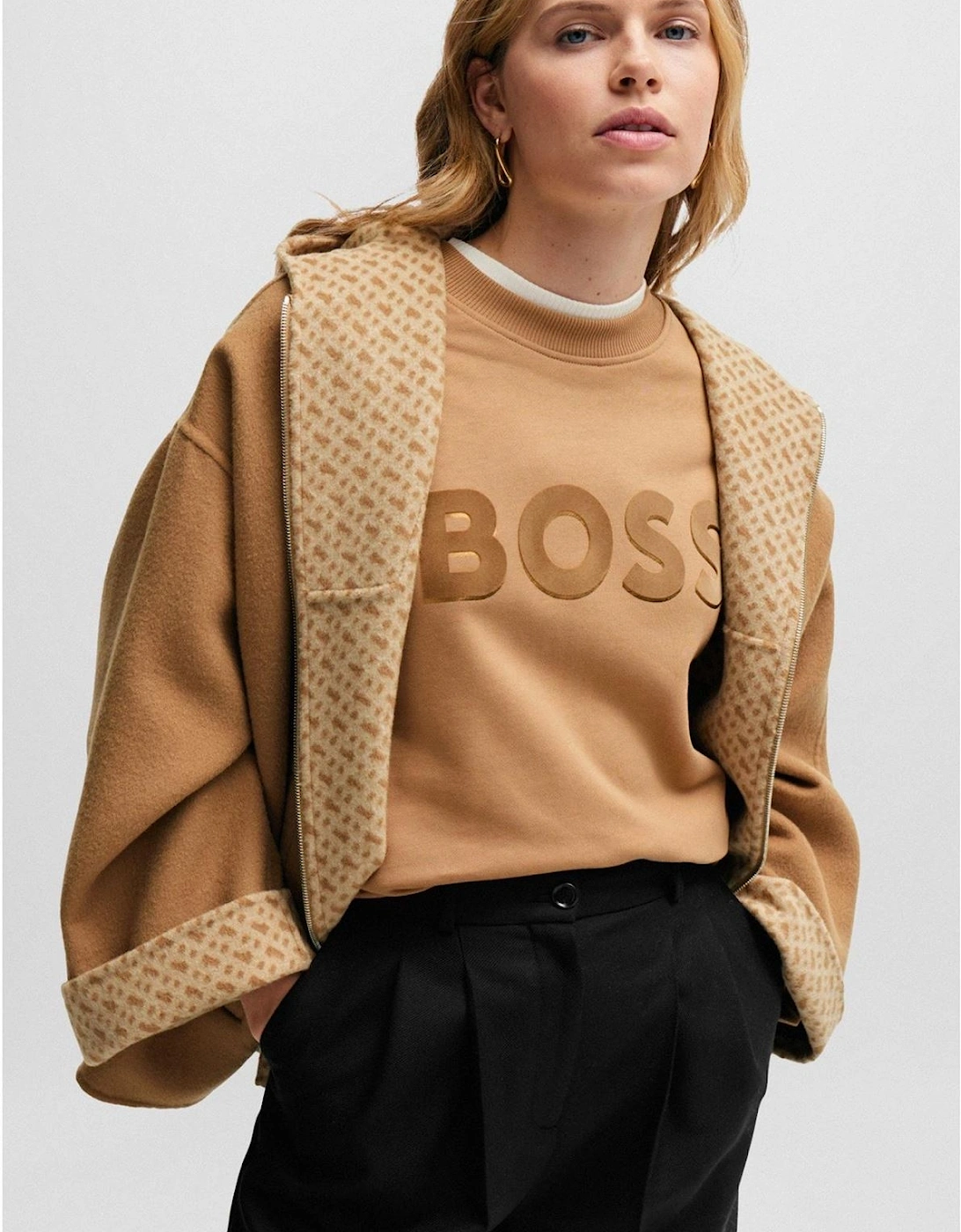 Capes Relaxed Fit Short Jacket