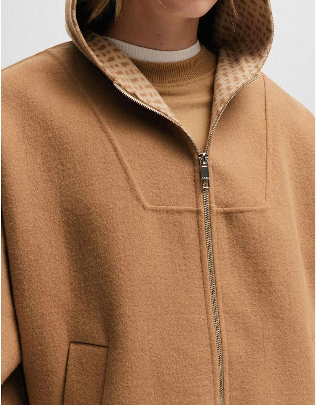 Capes Relaxed Fit Short Jacket