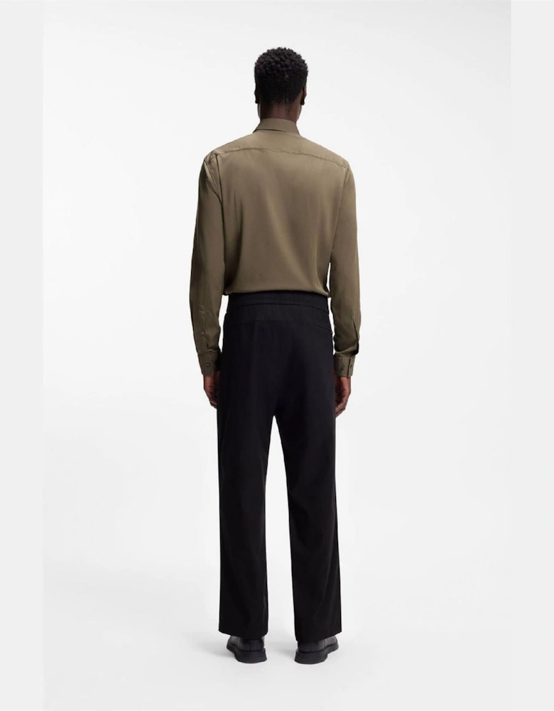 Kenno Slim Fit Shirt in Stretch Twill