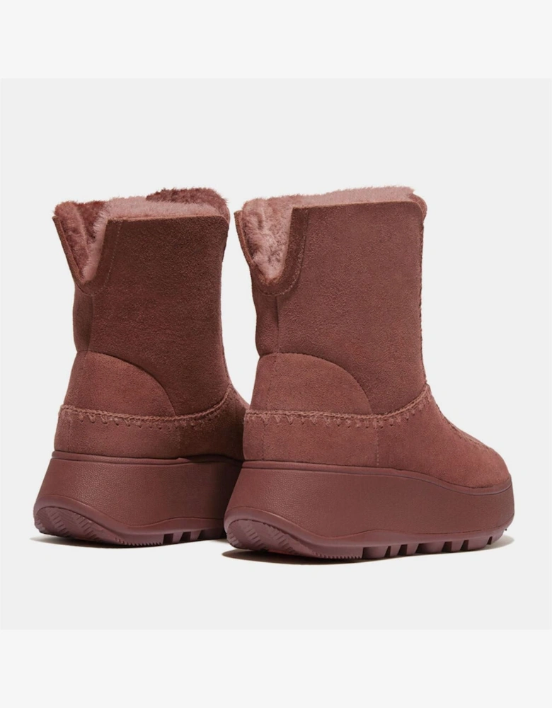 Mode Shearling Flatform Boots