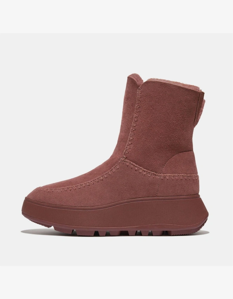 Mode Shearling Flatform Boots