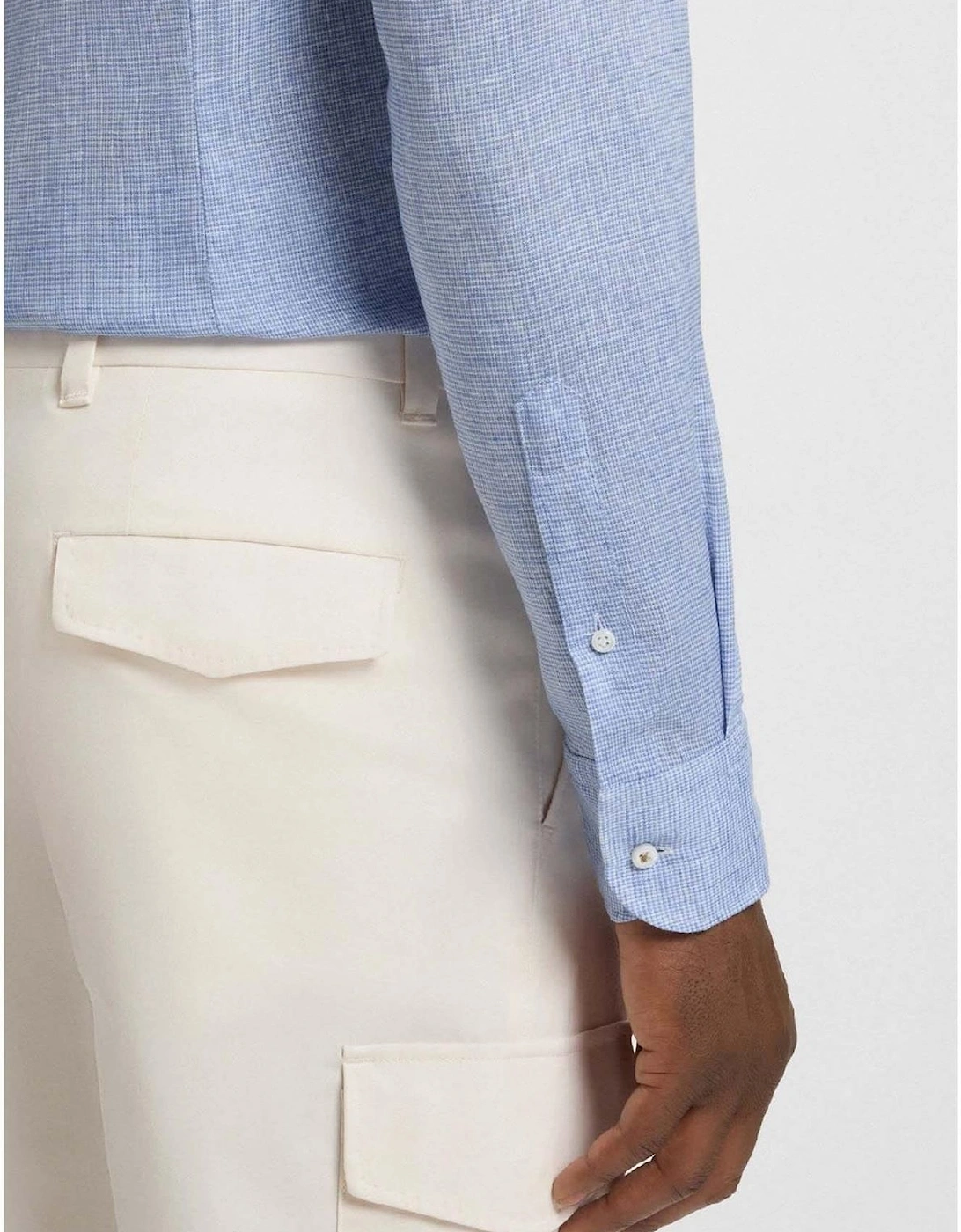 Hays Slim Fit Linen Shirt