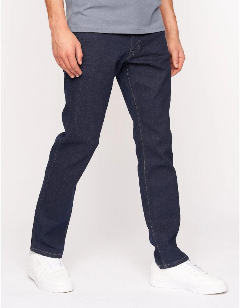 Raw Straight Fit Jeans