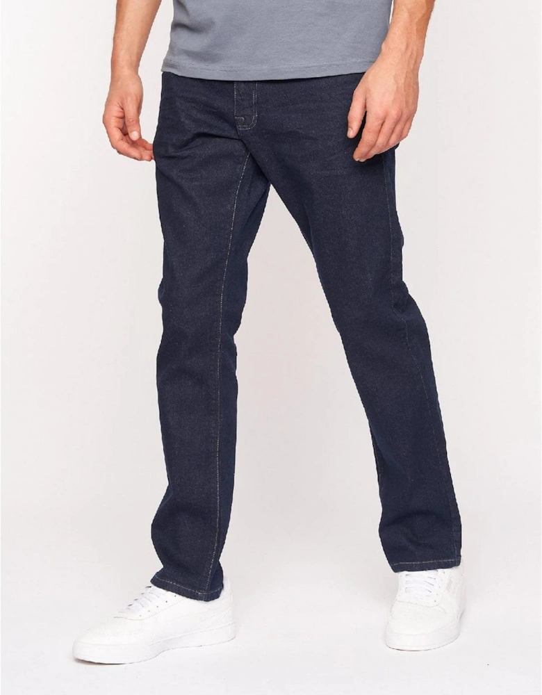 Raw Straight Fit Jeans