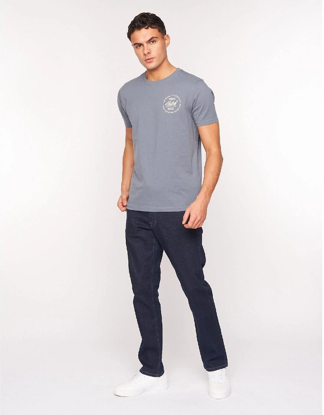 Raw Straight Fit Jeans