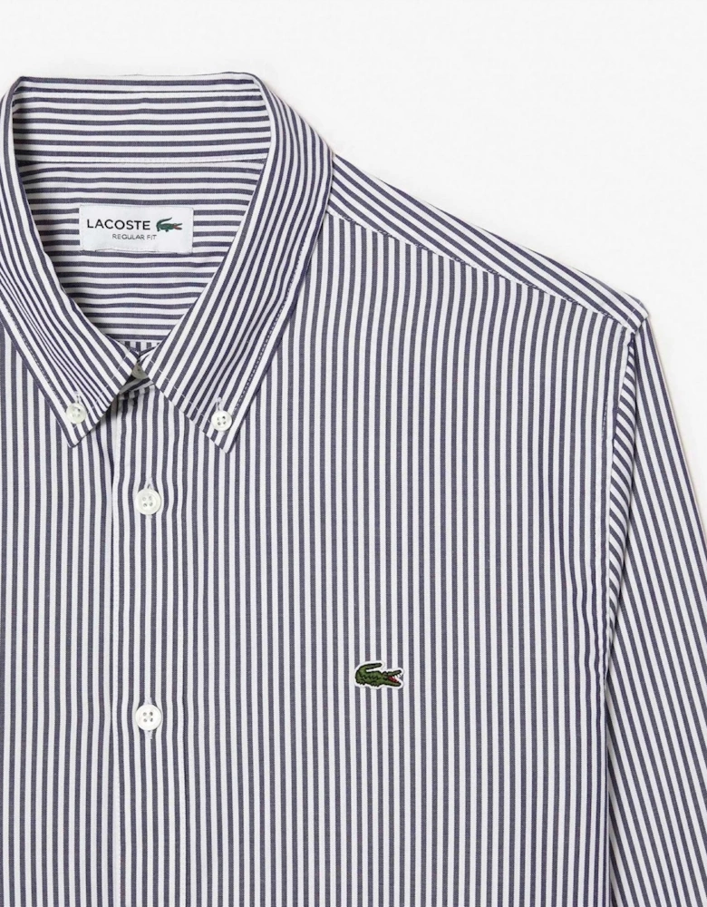 Fit Striped Cotton Shirt