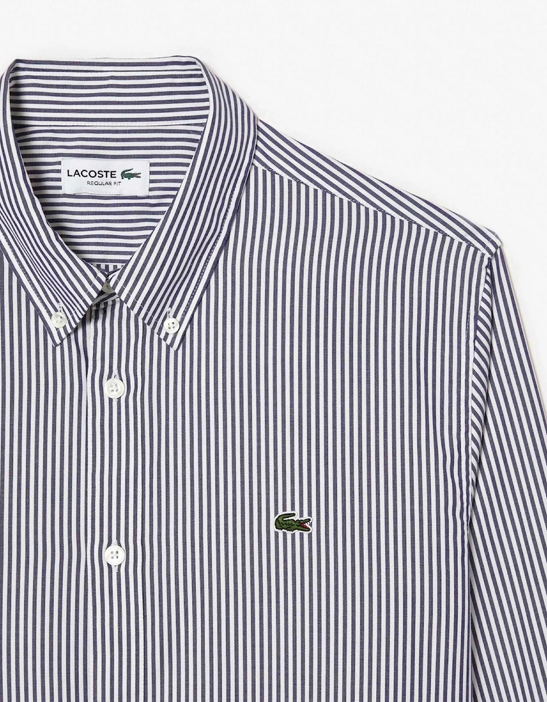 Fit Striped Cotton Shirt