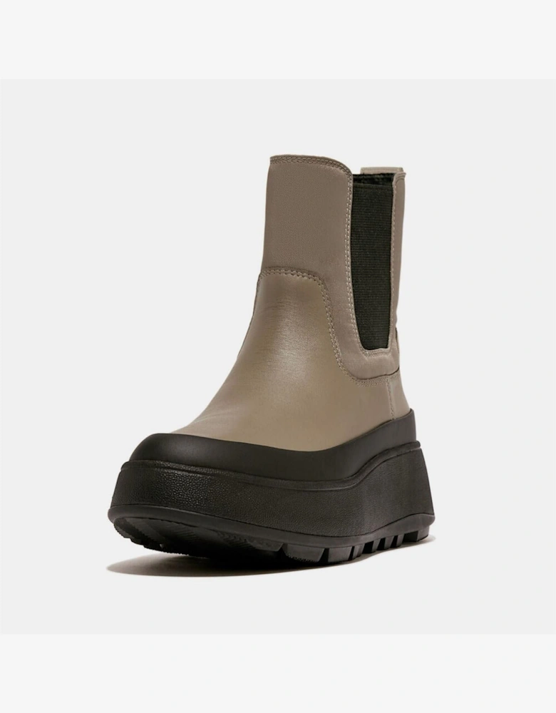 Mode Water Resistant Flatform Chelsea Boots