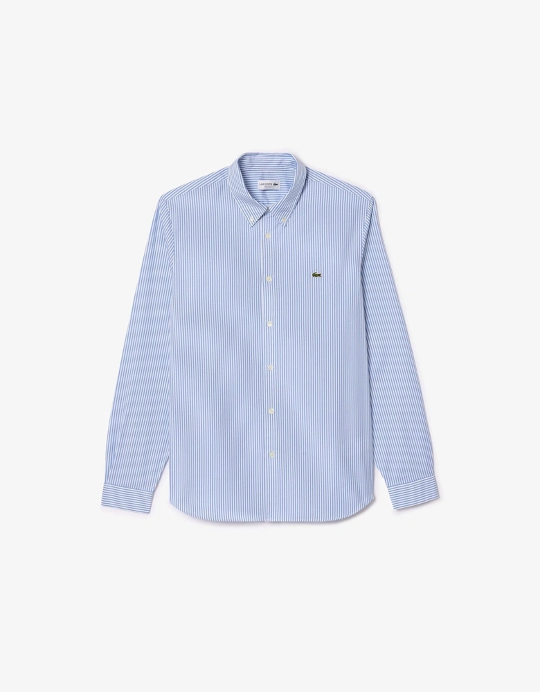 Fit Striped Cotton Shirt