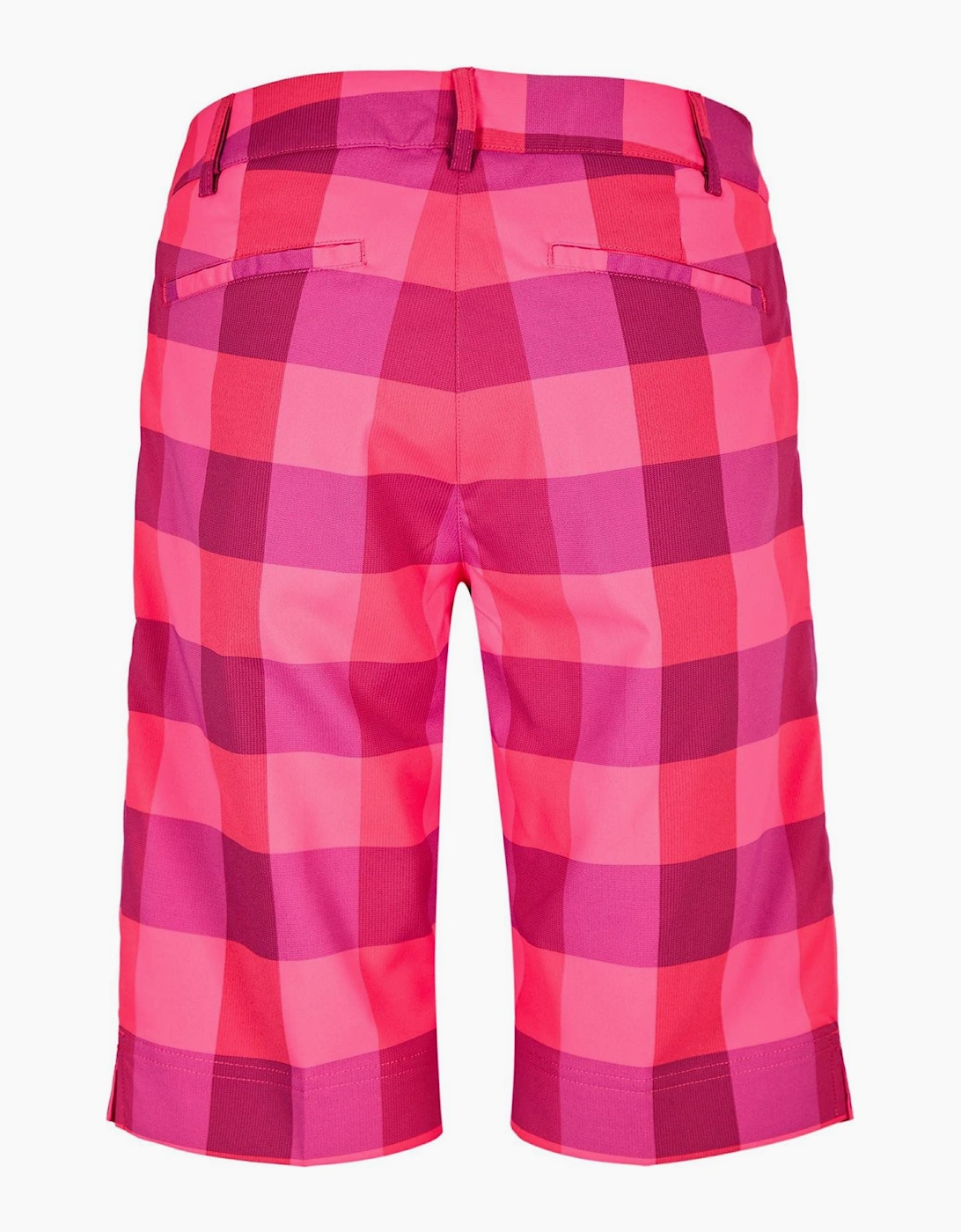 Golf Plaid Tech Short Womens