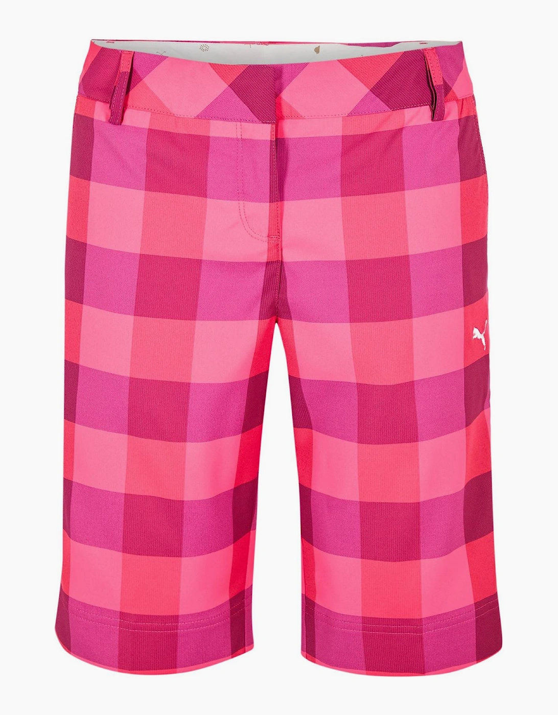Golf Plaid Tech Short Womens