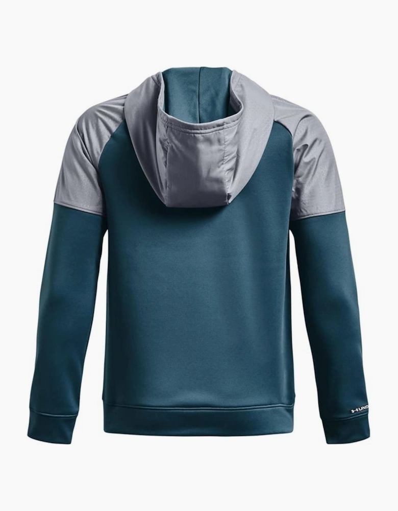 Fleece Grid Full Zip Top