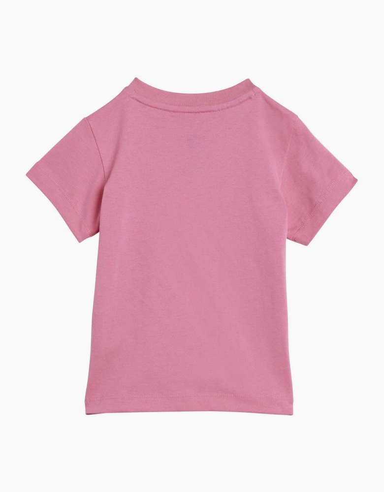 Rib Crew Neck Short Sleeve T-Shirt and Set