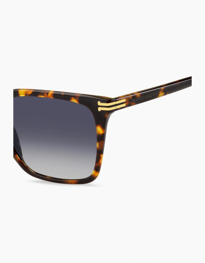 Rectangular Round Sunglasses