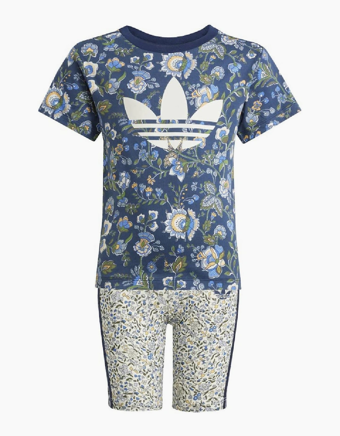 Crew Neck Short Sleeve T-Shirt Legging Coord Set
