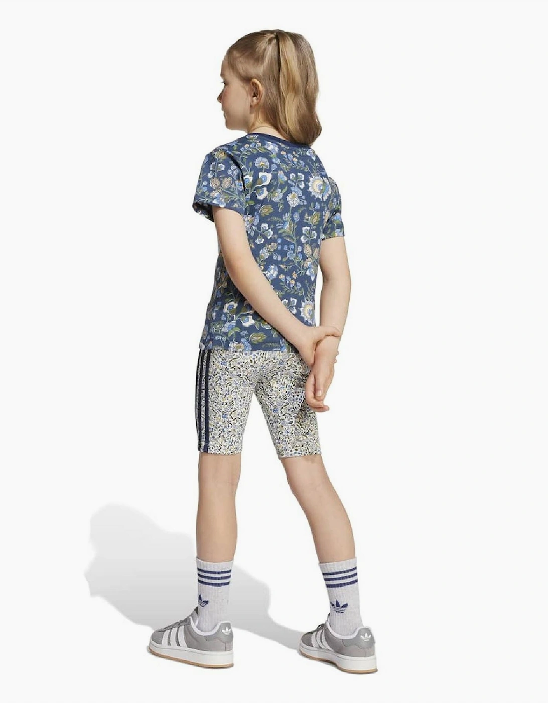 Crew Neck Short Sleeve T-Shirt Legging Coord Set