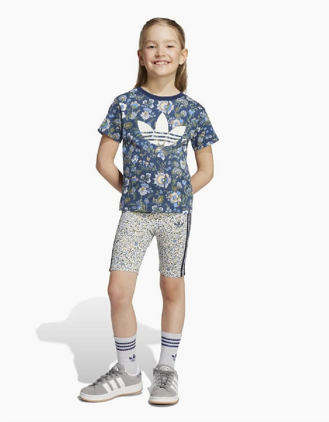 Crew Neck Short Sleeve T-Shirt Legging Coord Set