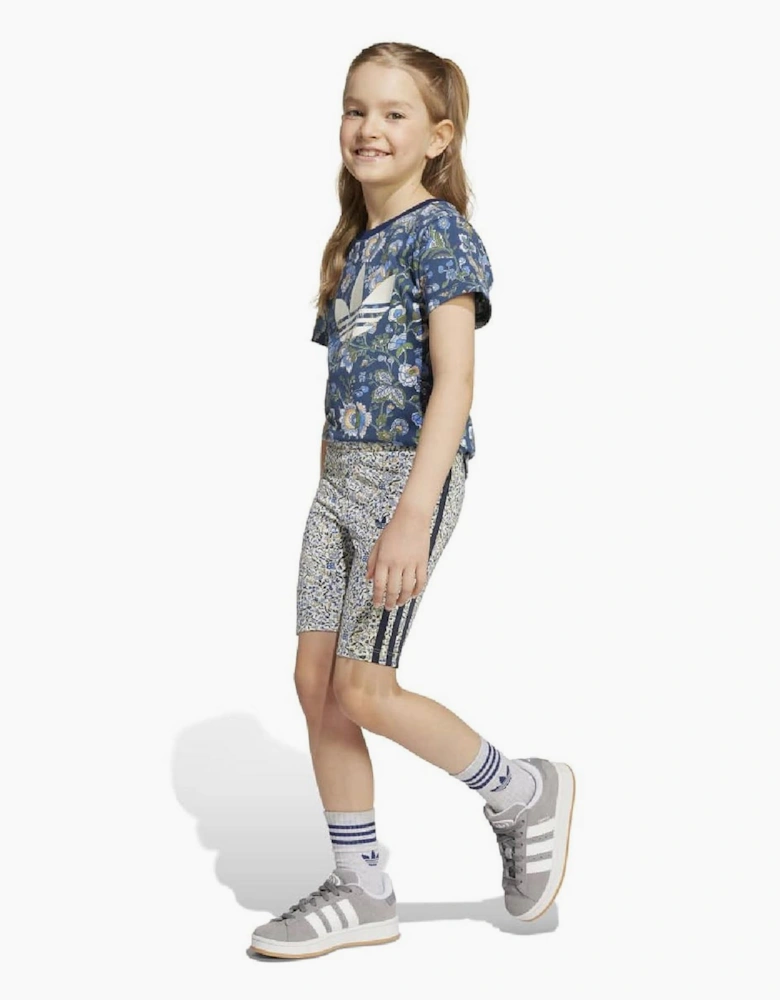 Crew Neck Short Sleeve T-Shirt Legging Coord Set