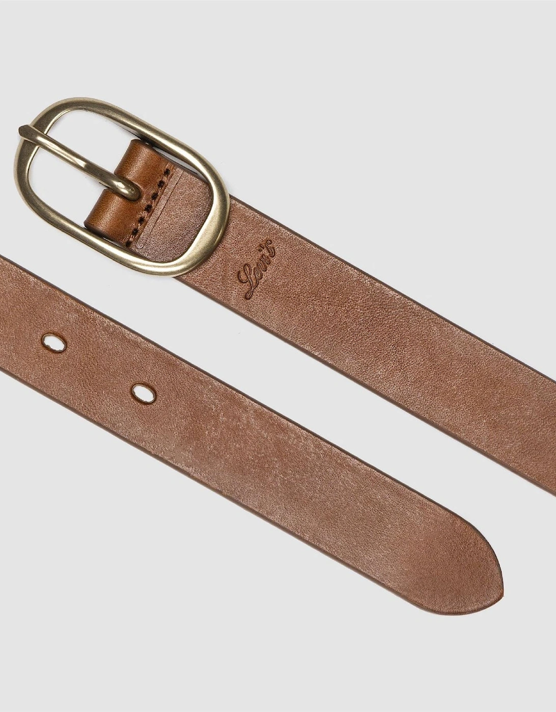 Leather Pin Buckle Casual Belt