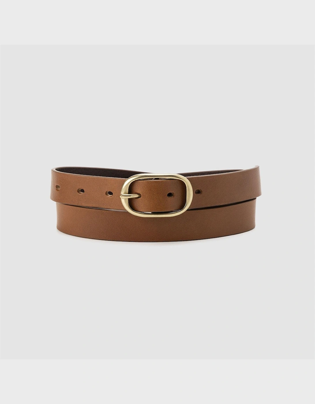 Leather Pin Buckle Casual Belt