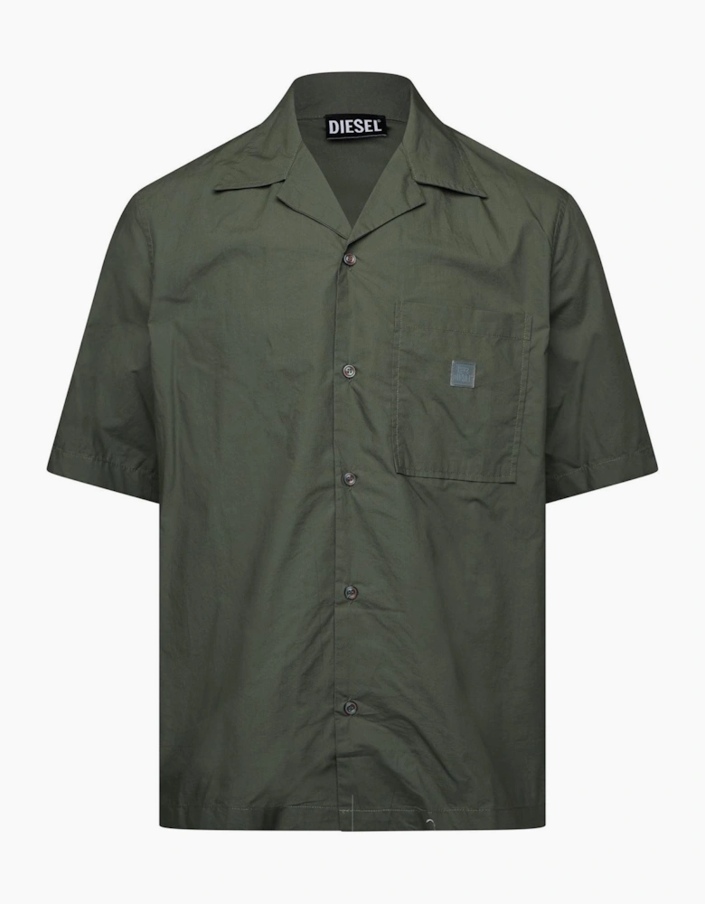 S Mac B Out Camicia Short Sleeve Plain Shirt