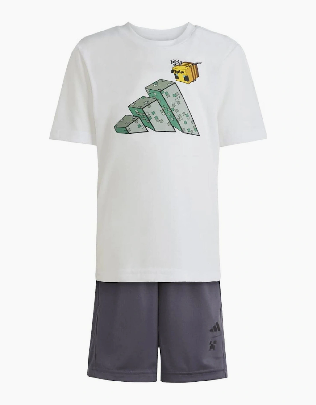 Graphic Print T-Shirt and Short Set