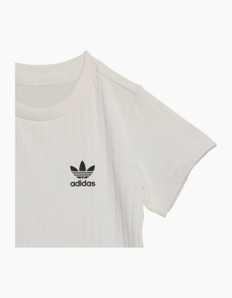 Infants Regular Wide Rib Short T-Shirt Set
