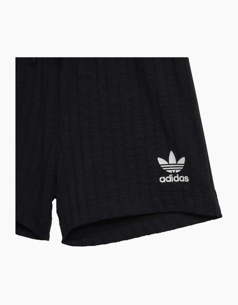 Infants Regular Wide Rib Short T-Shirt Set