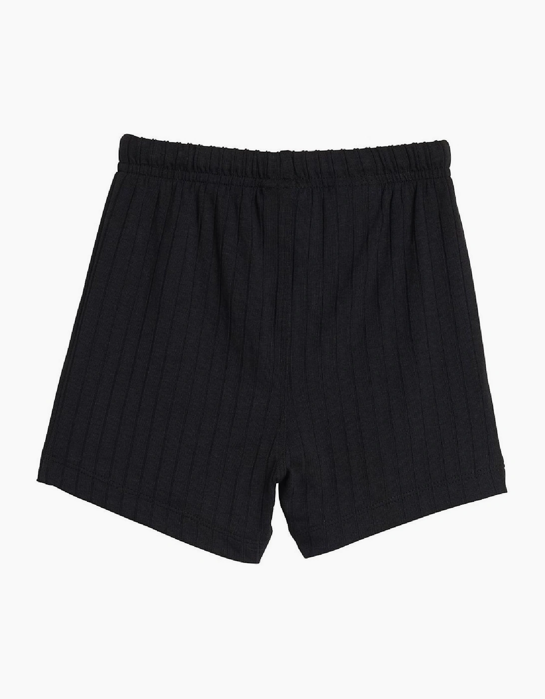 Infants Regular Wide Rib Short T-Shirt Set
