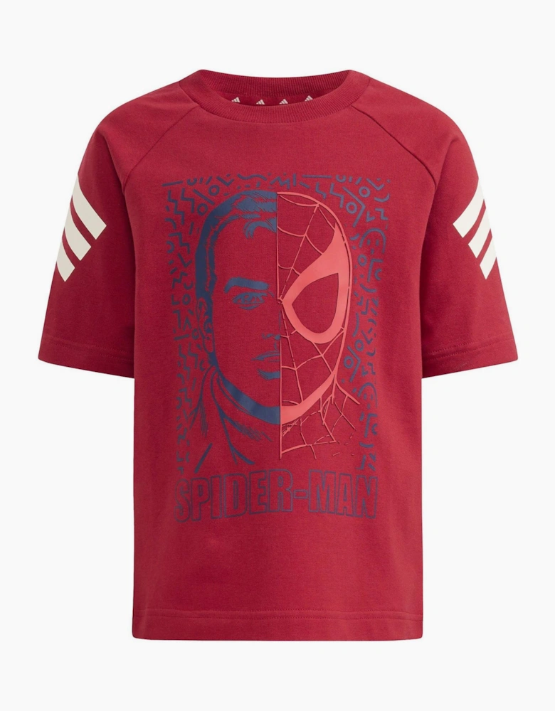 Marvel Spiderman Shorts and Tee Set