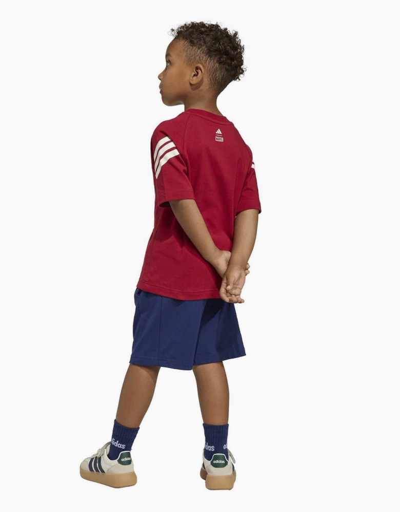 Marvel Spiderman Shorts and Tee Set