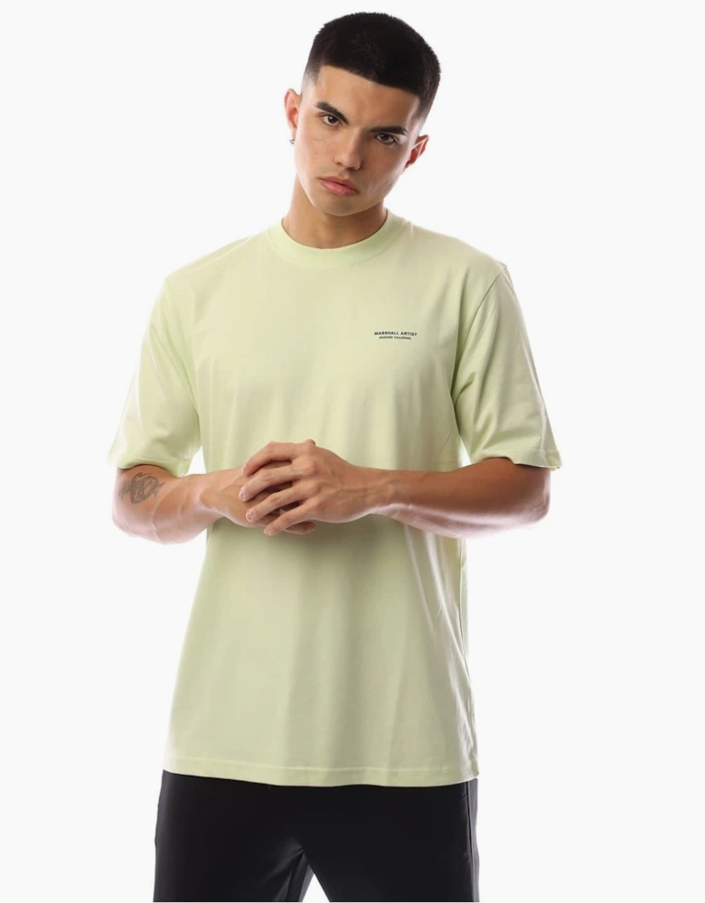 Chevron Graphic Crew Neck Short Sleeve T-Shirt