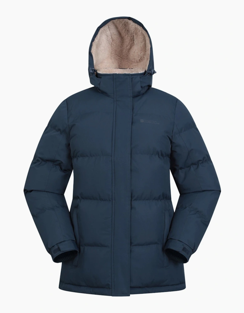 Mountain Warehouse Womens/Ladies Snow Borg Lined Padded Jacket