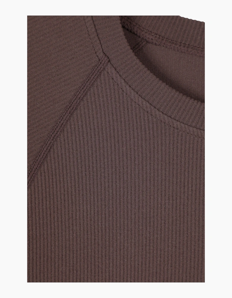 Mountain Warehouse Womens/Ladies Carmel Ribbed Seamless Thermal Top