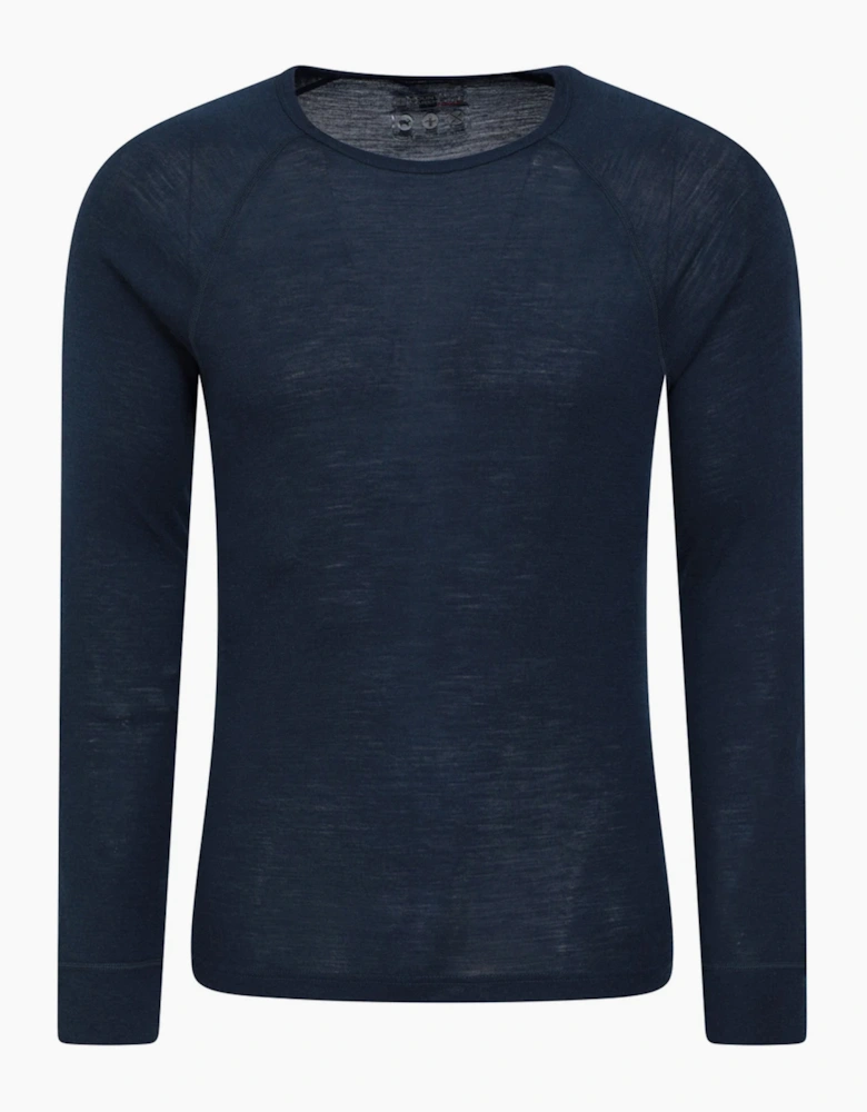 Mountain Warehouse Mens Merino Wool Base Layer Top (Pack of 2)