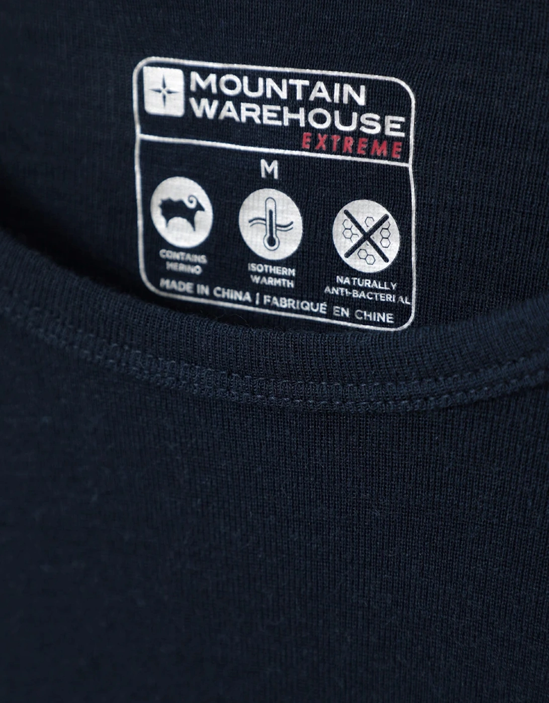 Mountain Warehouse Mens Merino Wool Base Layer Top (Pack of 2)