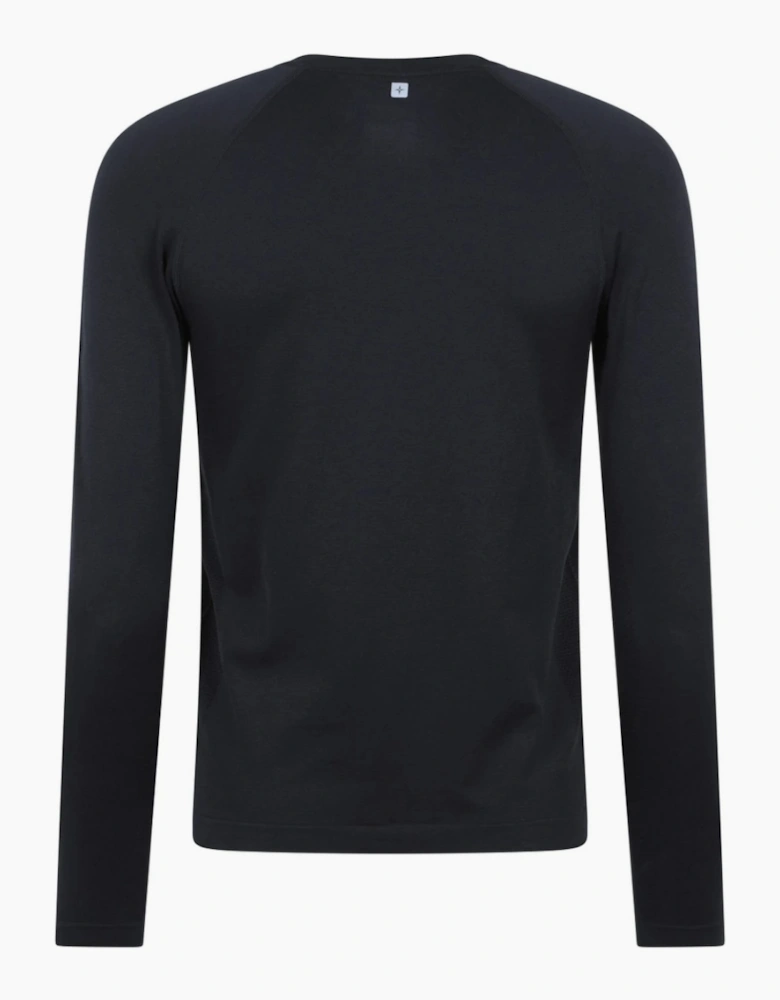 Mountain Warehouse Mens Active Seamless Raglan Base Layer Top