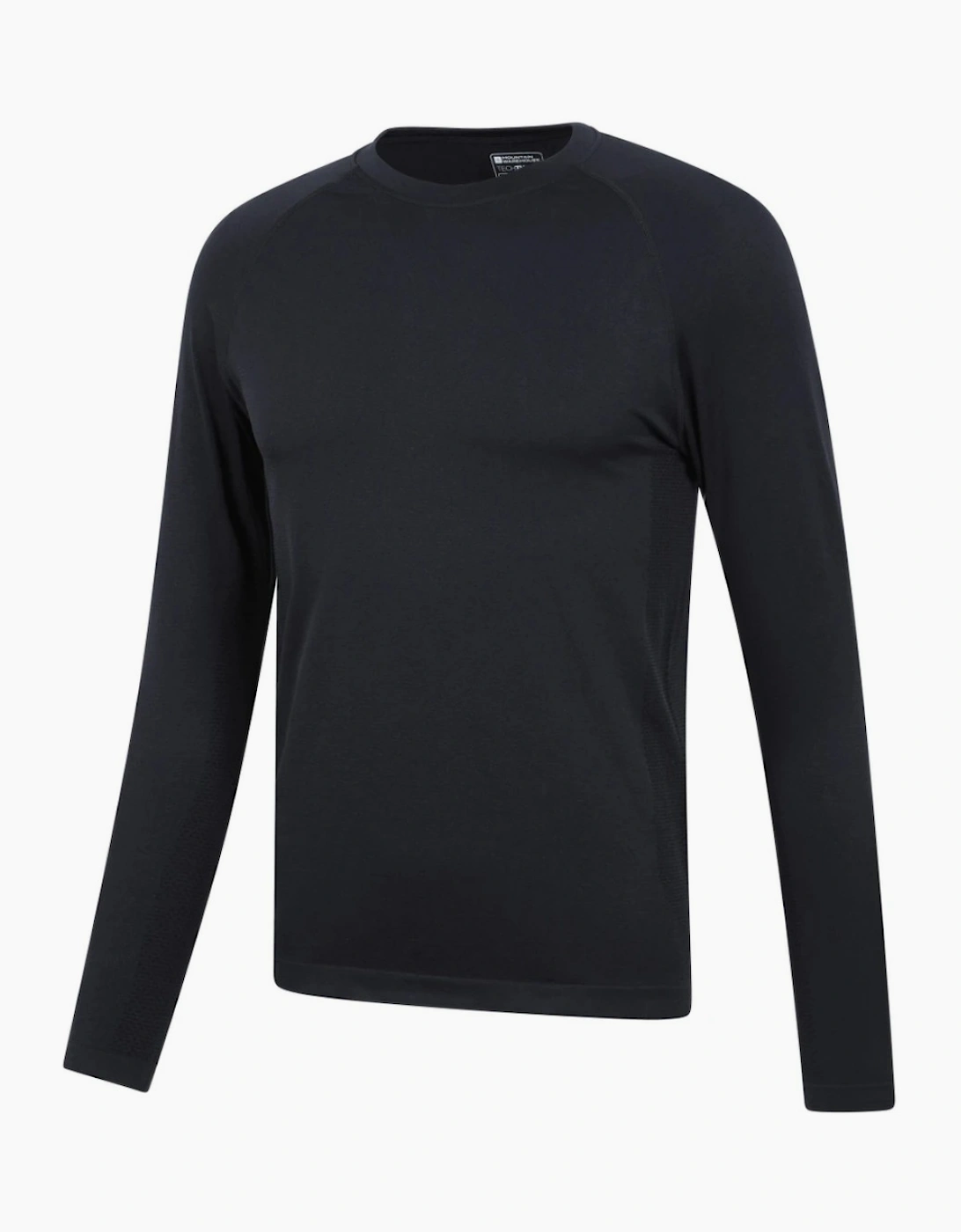 Mountain Warehouse Mens Active Seamless Raglan Base Layer Top